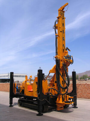 Full Hydraulic RC Drill Rig dengan kedalaman 280m dan diameter lubang 110 ̊305mm untuk pengeboran sirkulasi terbalik