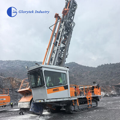 R880L Permukaan Terintegrasi Tricone Rotary Mining Drilling Rig Cocok untuk diameter lubang dari 150-230 mm dan kedalaman pengeboran hingga 54 m