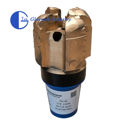 Mata Bor PDC 3 7/8 Inci 4 Bilah untuk Pertambangan