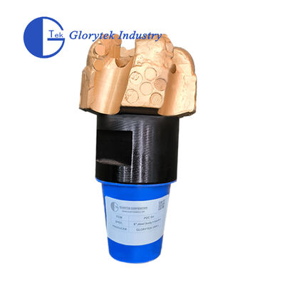 Advanced 6" PDC Drill Bit 5 Blades Steel or Matrix Body for Hard and Abrasive Rocks