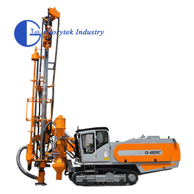 D480RC Pengambilan Sampel Sirkulasi Terbalik Bor DTH Permukaan Terintegrasi/Rig Pengeboran dengan Diameter Lubang 120 -150 mm