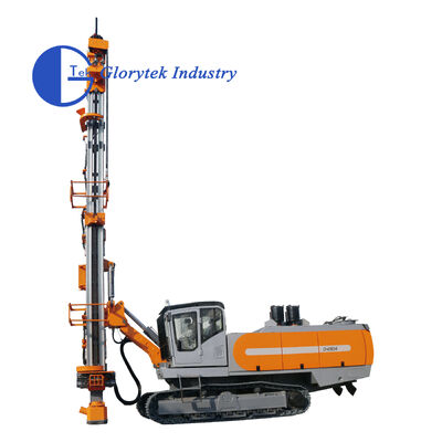D490A Pereboran permukaan tambang DTH/Pengeboran rig dengan boom ganda