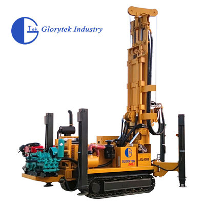 Bor Penuh Hidrolik Crawler Chassis Bor Lubang/Rig Bor Kedalaman 400m